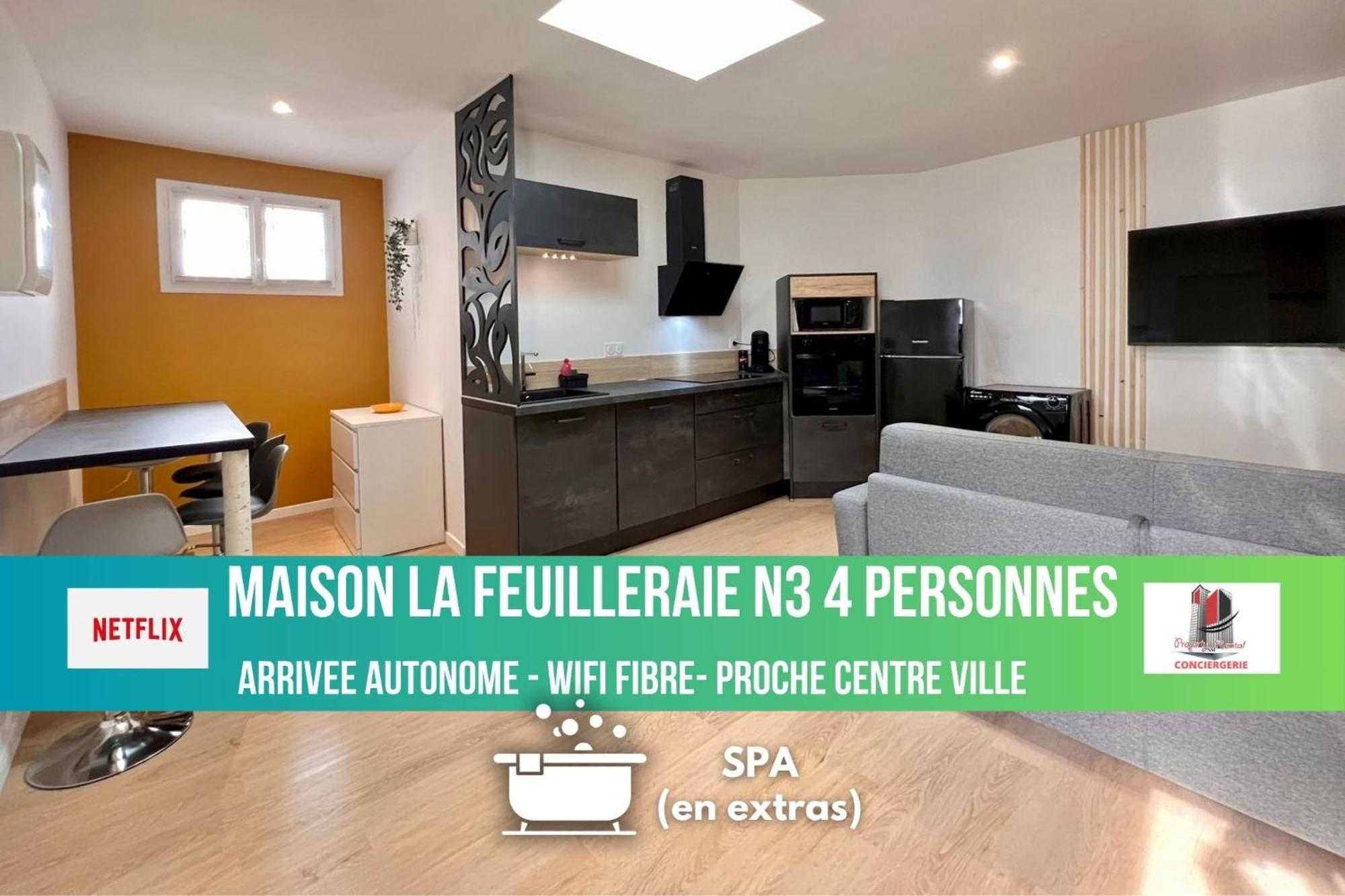 Maison La Feuilleraie N3-Standingmaison-Wifi-Proche Centre Ville-Property Rental Nm Fontenay-le-Comte Ngoại thất bức ảnh